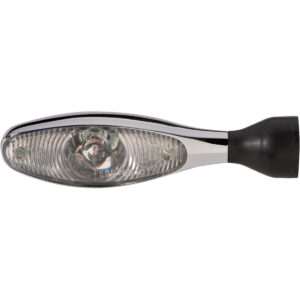 Intermitente Micro 1000 LED Blanco Cromado