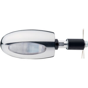 Intermitentes para extremo de manillar BL 1000 Blanco Halógeno Aluminio Transparente