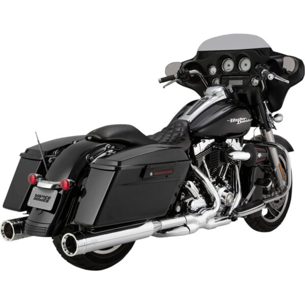 SLIP-ON DESTROYER OVERSIZED 450 CHROME