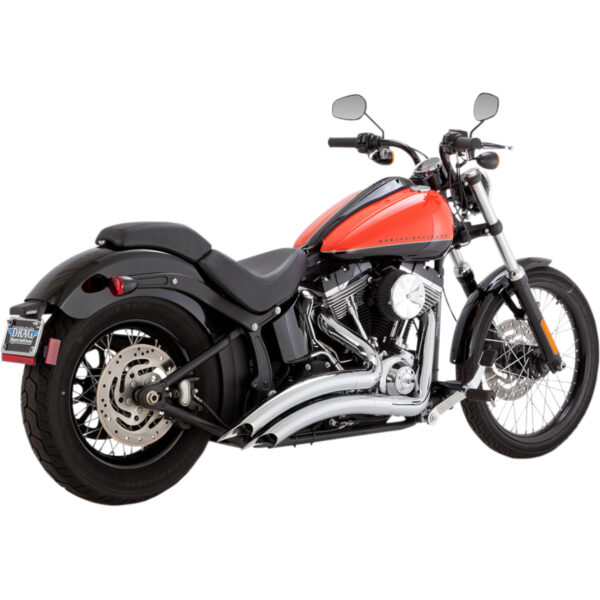 Exhaust System Big Radius 2-into-2 Chrome
