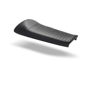 Asiento universal doble Cafe Racer en negro